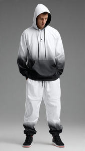 Conjunto de Sudadera Holgada y Pantalones Deportivos Holgados para Hombre, Ropa Deportiva de Invierno, Chándal Holgado de Felpa para Hombre - Product Image 5