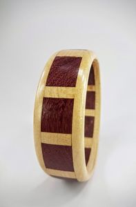 Brazalete de madera Último diseño Fiesta Pulsera de madera Brazalete de madera elegante Pulsera de madera con estilo - Product Image 2