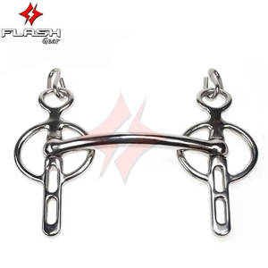 Alta calidad Sprengers Racing Liverpool M en forma de broca de caballo suave acolchado alemán boquilla de plata con acero inoxidable Suelto - Product Image 3