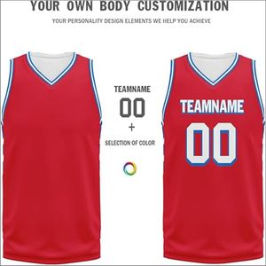 Maillot de basket-ball personnalisé pour hommes avec un numéro et un nom différents Maillot de basket-ball Impression numérique de haute qualité Uniforme respirant - Product Image 6
