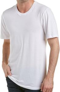 Camiseta de hombre de alta calidad 100% algodón venta al por mayor secado rápido personalizado de alta calidad de los hombres de manga corta en blanco Color sólido estampado camiseta - Product Image 5