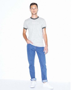 Organique Coton Ringer Tee 50/50 T Chemises - Product Image 5