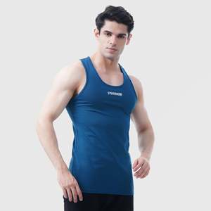 Fusion Shift Men's Tank <b>Top</b> in Teal - Product Image 1