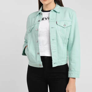 Chaqueta Vaquera para Mujer al por Mayor con MOQ Bajo, Fabricada en Pakistán, Nuevo Diseño de Chaqueta Vaquera para Mujer Adulta, 2026 - Product Image 2