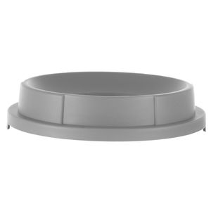 "Waste <b>Bin</b> <b>Lid</b> for AmerBox Round Container Light Grey 570x(H)135mm Compatible with 691038" - Product Image 1