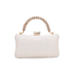 คลัทช์แฟนซีสีทองสำหรับผู้หญิง - Product Image 1