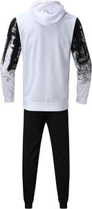 Chándal de Invierno para Hombre, con Logotipo Personalizado Estampado, de Algodón y Poliéster, Traje Deportivo de Alta Calidad, Fabricantes de Ropa Deportiva - Product Image 3