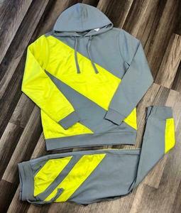 Survêtements de haute qualité avec Logo personnalisé, survêtement en coton à capuche pour homme, tenue de sport, survêtement pour homme - Product Image 4