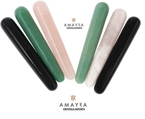 Points de cristal d'agate d'obélisque de malachite naturelle | Vente en gros de baguettes de guérison en pierres précieuses d'Amayra Crystals Exports India - Product Image 3