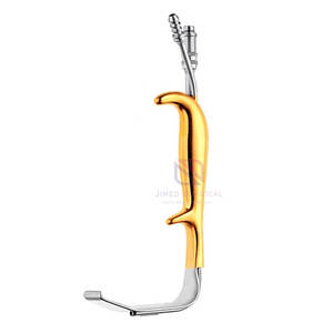 Rétracteurs de poitrine manuels en acier inoxydable à fibre optique JI-604 réutilisables de haute qualité - Product Image 3