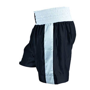 Shorts de boxe pour hommes de qualité supérieure, design personnalisé, solides, imperméables, séchage rapide, écologiques, style décontracté pour l'entraînement au combat - Product Image 3