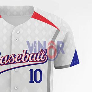 Camiseta de Béisbol Personalizada para Hombre 2026, Ropa Deportiva Más Vendida, Transpirable, de Secado Rápido, Buena Calidad, Estilo Moderno Personalizado, Talla Grande - Product Image 6