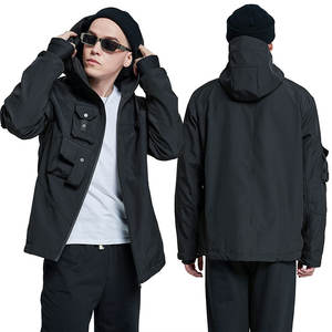 Chaqueta Techwear de alta calidad para hombre, ropa de calle, prendas de vestir exteriores impermeables para tendencias de moda, chaqueta Techwear para hombre - Product Image 3