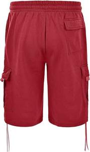 Pantalones Cortos Casuales de Estilo Cargo para Hombre, Cintura Alta, Color Sólido, con Cordón, Algodón, Ajuste Relajado, Venta al Por Mayor, OEM 2025 - Product Image 5