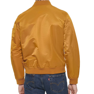 Chaqueta Bomber Harrington Atemporal para Hombre |   Abrigo Informal Cómodo de Mezcla de Algodón, Prendas Personalizadas de Alta Calidad para Marcas de Estilo de Vida - Product Image 4