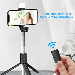 Bastone per selfie professionale con telecomando e design a treppiede per selfie pratici - Product Image 4