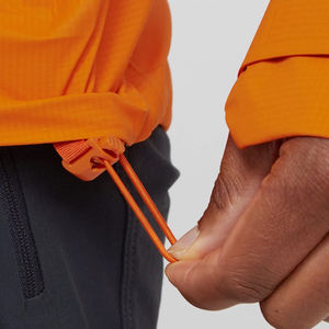 Veste de pluie coupe-vent légère pour hommes du Pakistan en toile coupe-vent et respirante Style de rue Service OEM disponible - Product Image 2