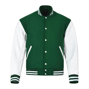 Veste pour hommes personnalisée fabrication pakistanaise Lettermen nouveau style de veste universitaire respirante grande taille pour hommes veste de baseball universitaire pour hommes - Product Image 1