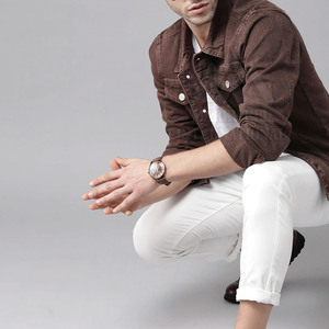 Chaqueta vaquera de invierno para hombre de manga larga recién llegada de fabricación de fábrica, chaqueta vaquera de invierno para hombre al por mayor personalizada - Product Image 4