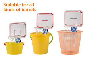 Mini panier de basket-ball, Kit de cerceaux muraux pour enfants, sport, <span class=keywords><strong>poubelle</strong></span>, cerceau, jeu de jeu, jeu de tir pour enfants de bureau - Product Image 2