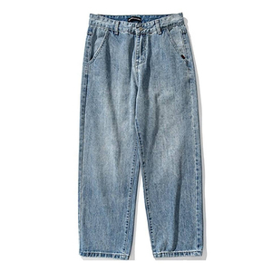 กางเกงยีนส์ขายาวสำหรับผู้ชายกางเกงยีนส์ผ้ายืดขาดตามสไตล์ที่กำหนดเองได้ - Product Image 5