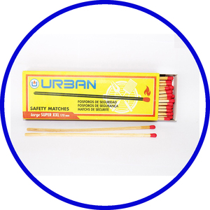 Allumettes de sécurité extra longues pour barbecue, 40 bâtonnets, 118x65x18mm, en bois, pour barbecue, foyer, cuisson et usage extérieur - Product Image 5