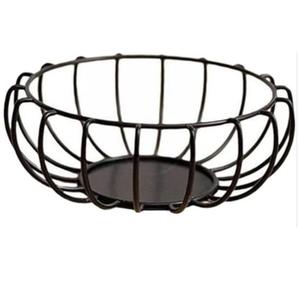 Cesta de Frutas con Acabado Dorado, Cesta Decorativa para Mesa de Desayuno, Cesta para Almacenamiento de Alimentos para Hoteles, Restaurantes y Bodas - Product Image 6