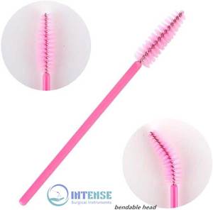 Pinzas para Extensión de Pestañas de Acero Inoxidable Antimagnéticas con Punta Lisa de 10 mm, Rectas y Curvas, de INTENSE SURGICAL INSTRUMENTS - Product Image 2