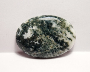 Superbe pierre précieuse Dendrite Opal Gemmes en vrac Forme ovale pour la fabrication de bijoux Cabochon d'opale de Dendrite polie lisse Cadeau pour elle - Product Image 2