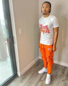 กางเกงวิ่งสำหรับผู้ชายทรงสลิมฟิตแฟชั่นขายดี - Product Image 3