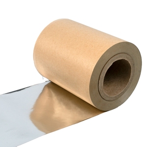 Pembungkus makanan cetak kustom kertas Kraft Aluminum Foil Film kemasan makanan kemasan otomatis rol Film - Product Image 1