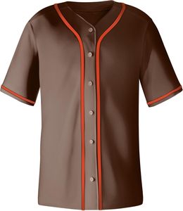 Camiseta de béisbol personalizada con estilo, camiseta de equipo personalizada por sublimación, camiseta de béisbol de entrenamiento duradera transpirable al por mayor - Product Image 3