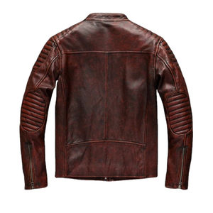Veste en cuir pour homme, séchage rapide, meilleure arrivée, respirante, qualité supérieure, légère, logo personnalisé, service OEM, veste en cuir pour homme - Product Image 3