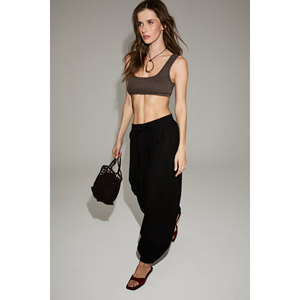 Pantalones Harem GRIMELANGE CLARENS para Mujer, Tela Popelina 100% Algodón, Cintura y Puños Elásticos - Product Image 2