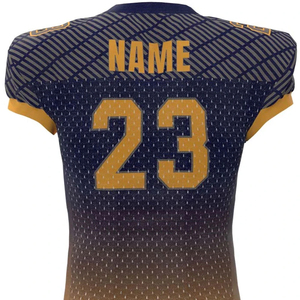 Offre Spéciale maillots de football américain personnalisés ensembles d'uniformes pour adultes en gros couleurs personnalisées tailles de haute qualité séchage rapide respirant - Product Image 6