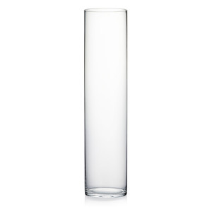VCY0626 - Cylinder Glass <b>Vase</b> - 6 x 26 - Product Image 2