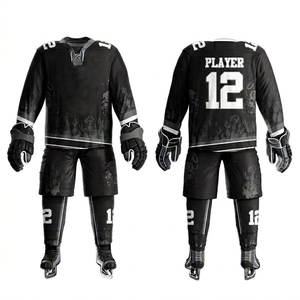 Custom Men Ice Hockey Uniform Sublimation Logo Custom Sizes Colors Sportswear - Product Image 1