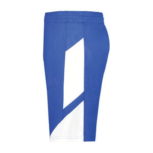 กางเกงขาสั้นผ้าฟลีซสำหรับผู้ชายกางเกงขาสั้นผ้าคอตตอนสีทึบระบายอากาศได้มีเชือกผูกเอวปานกลางสไตล์ลำลองย้อมสีธรรมดาพร้อมโลโก้ตามสั่ง - Product Image 2