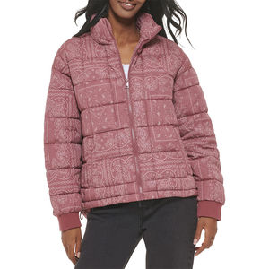 Nuevas chaquetas acolchadas para mujer al por mayor Precio barato Ropa de invierno Cremallera Último diseño Chaqueta transpirable para mujer de alta calidad - Product Image 4