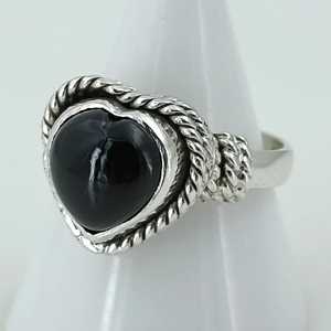 Navya Craft Handmade 925 Sterling Silver Women's <b>Statement</b> <b>Ring</b> Black Onyx Boho Jewelry Size 4-13 for Christmas Anniversary - Product Image 6