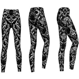 Leggings pour femmes pleine longueur taille haute doux confortable idéal pour Fitness Yoga course Pilates activités de relaxation utilisation sportive - Product Image 1