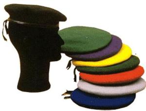 Boina Francesa de Lana 100% de Alta Calidad, Diseño Táctico Bordado Personalizado, Estilo Casual para Mujer, Color Personalizado para Invierno y Fiestas - Product Image 2