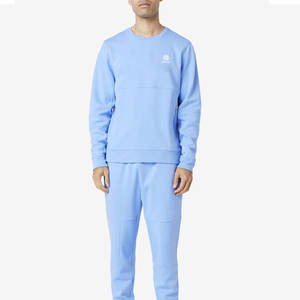 Chándal de invierno 100% de algodón para hombre, ropa de gimnasio de secado rápido, chándal OEM hecho a medida, patrón sólido, ecológico, al mejor precio - Product Image 1