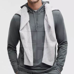 Algodón mezclado nuevo estilo deportes sudaderas con capucha nueva moda hombres ropa más tamaño deportes sudaderas con capucha - Product Image 5