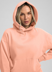 Professional High Quality Oversized Drop Shoulder Breathable <b>Hoodies</b> for European <b>American</b> Women Custom OEM Front for Winter - Product Image 4