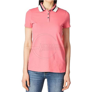 Polos de manga corta de alta calidad para mujer, ropa de calle, polos para mujer, venta en línea, camiseta Polo - Product Image 2