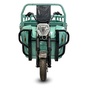 Tricycle électrique de transport de marchandises à <span class=keywords><strong>benne</strong></span> basculante HLD de 800W Tricycle de transport de marchandises ouvert de grande capacité pour adulte - Product Image 5