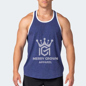 เสื้อกล้ามสำหรับผู้ชายเสื้อผ้าออกกำลังกายแบบกำหนดเองได้ - Product Image 1