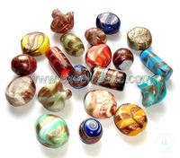 Cuentas de Vidrio Decorativas (Color Coral) 16-18mm, Forma Irregular, Cristal/Lampwork, Excel Exports, 2 kg MOQ, Bolsas de 500g, Joyería al por Mayor
