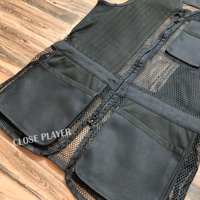 Gilet de tir léger personnalisé pour homme pour la pratique de la cible en plein air, veste en tissu de coton non imperméable pour la chasse (tous